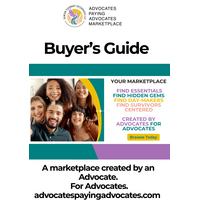 5 smiling people next to a banner about the APA Marketplace with Find Essentials Find Hidden Gems, Find Surivor Centered